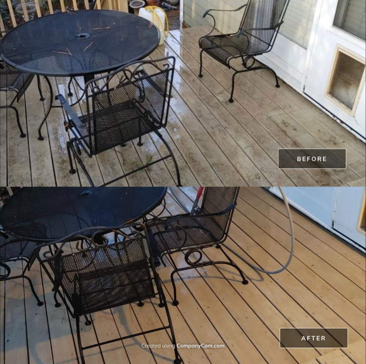 Deck cleaning raleigh