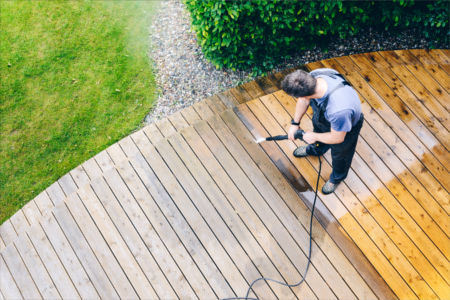 Pro deck washing benefits