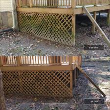 Roof cleaning house wash and deck cleaning in knightdale nc 001