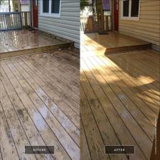 Roof cleaning house wash and deck cleaning in knightdale nc 002