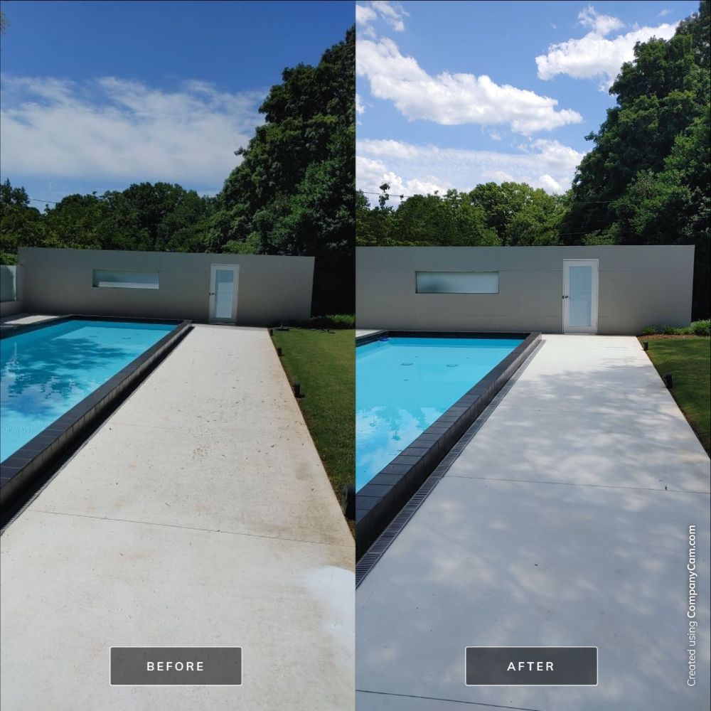 Concrete cleaning raleigh
