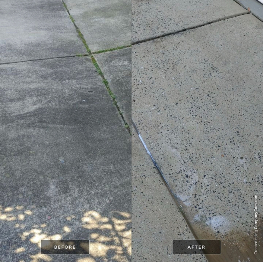 Concrete cleaning durham