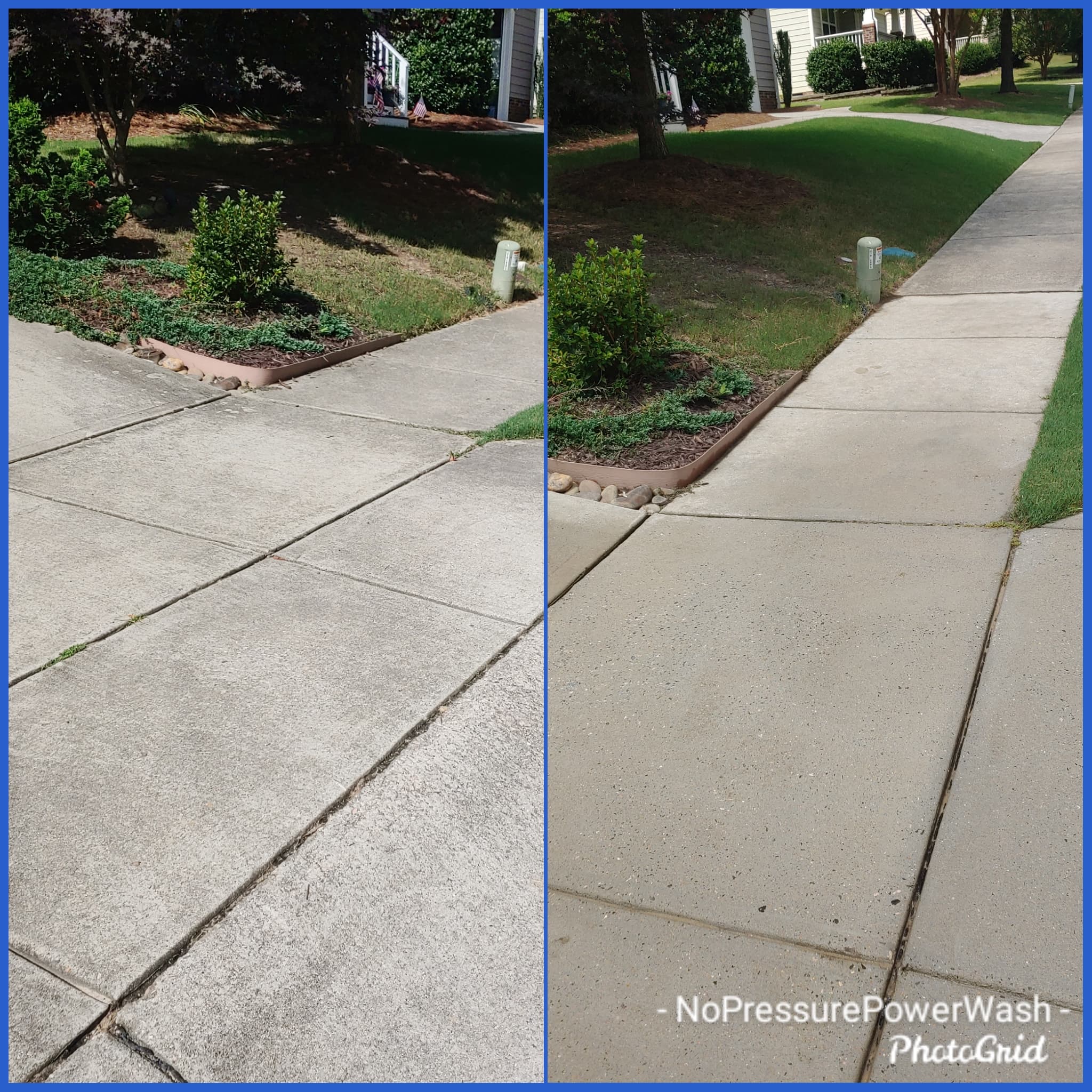 Driveway sidewalk cleaning raleigh nc