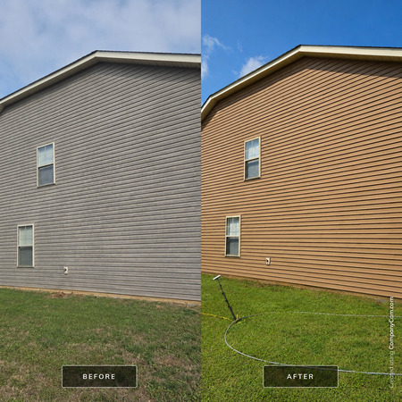 Why does my vinyl siding look chalky