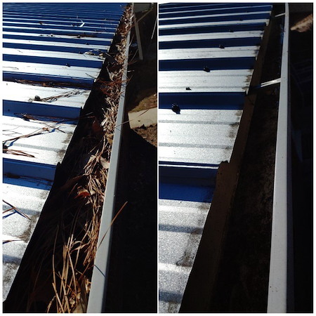 Gutter cleaning in fayetteville