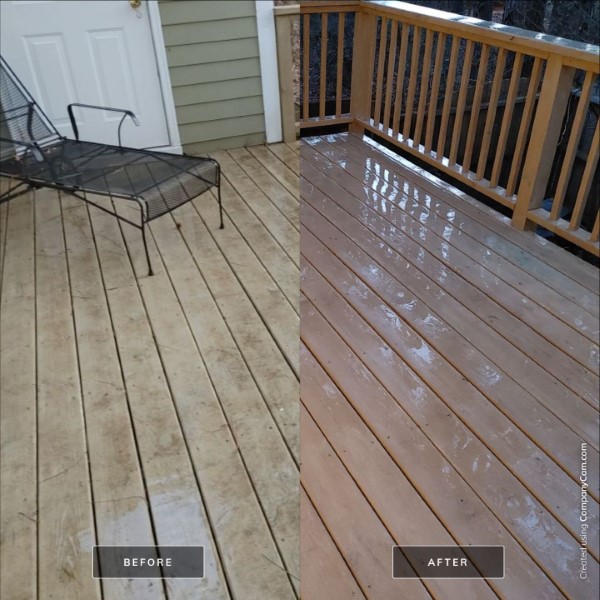 Deck Cleaning in Raleigh, NC 1