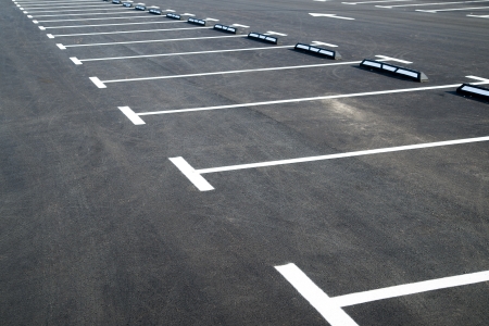 Parking garage lot cleaning