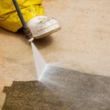 Concrete washing